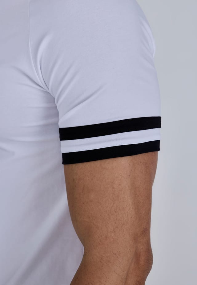 SikSilk SikSilk Men's Tournament T-Shirt in White - 2