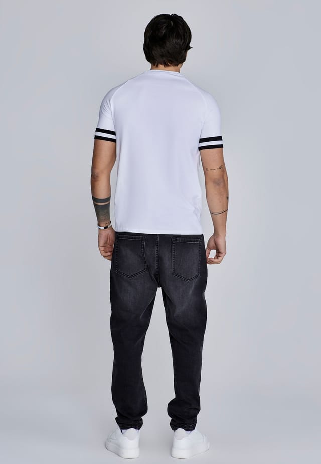 SikSilk SikSilk Men's Tournament T-Shirt in White - 3