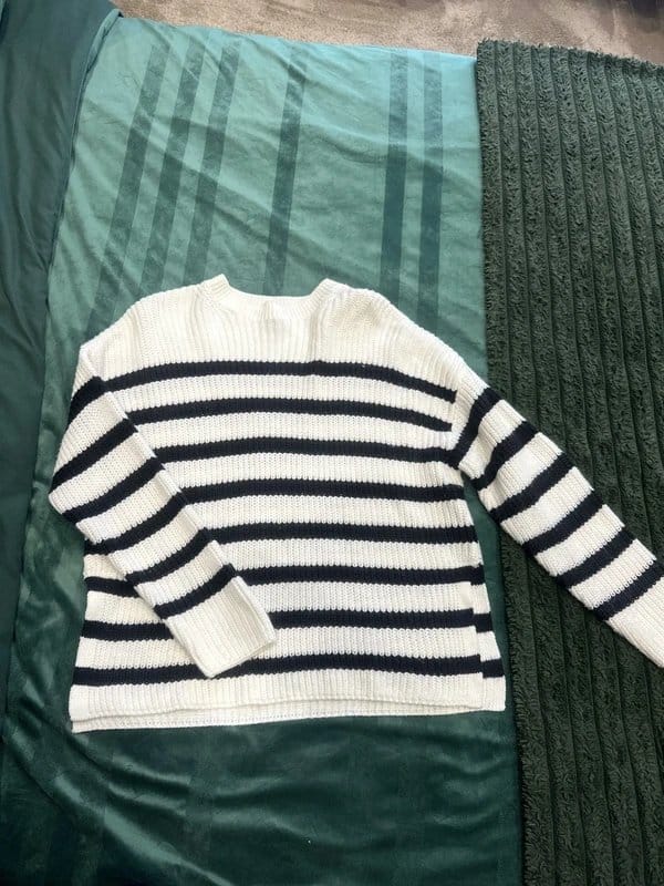 New Look Black & White Striped Jumper