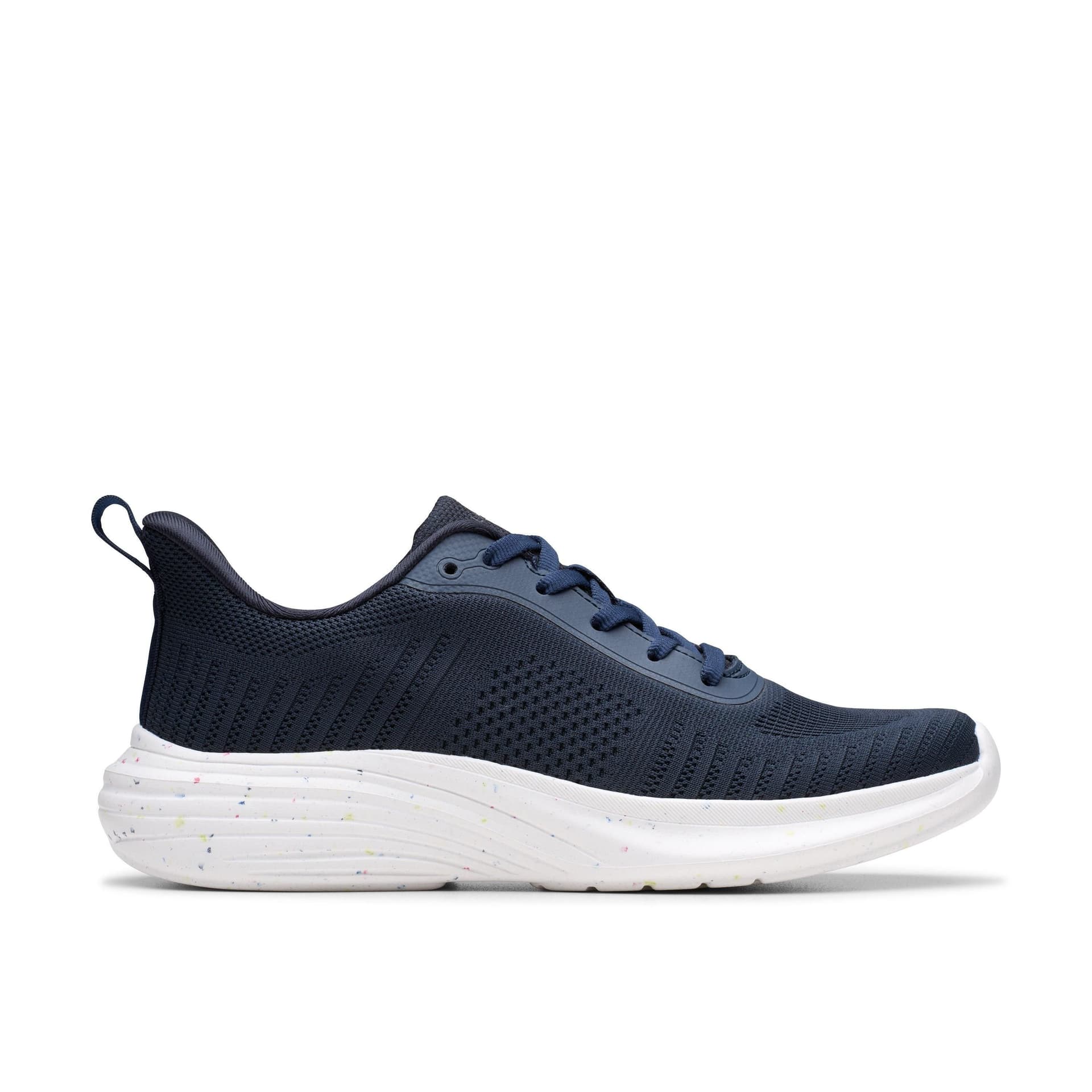 Clarks Clarks Women's Izza Knit Navy Trainers in Blue