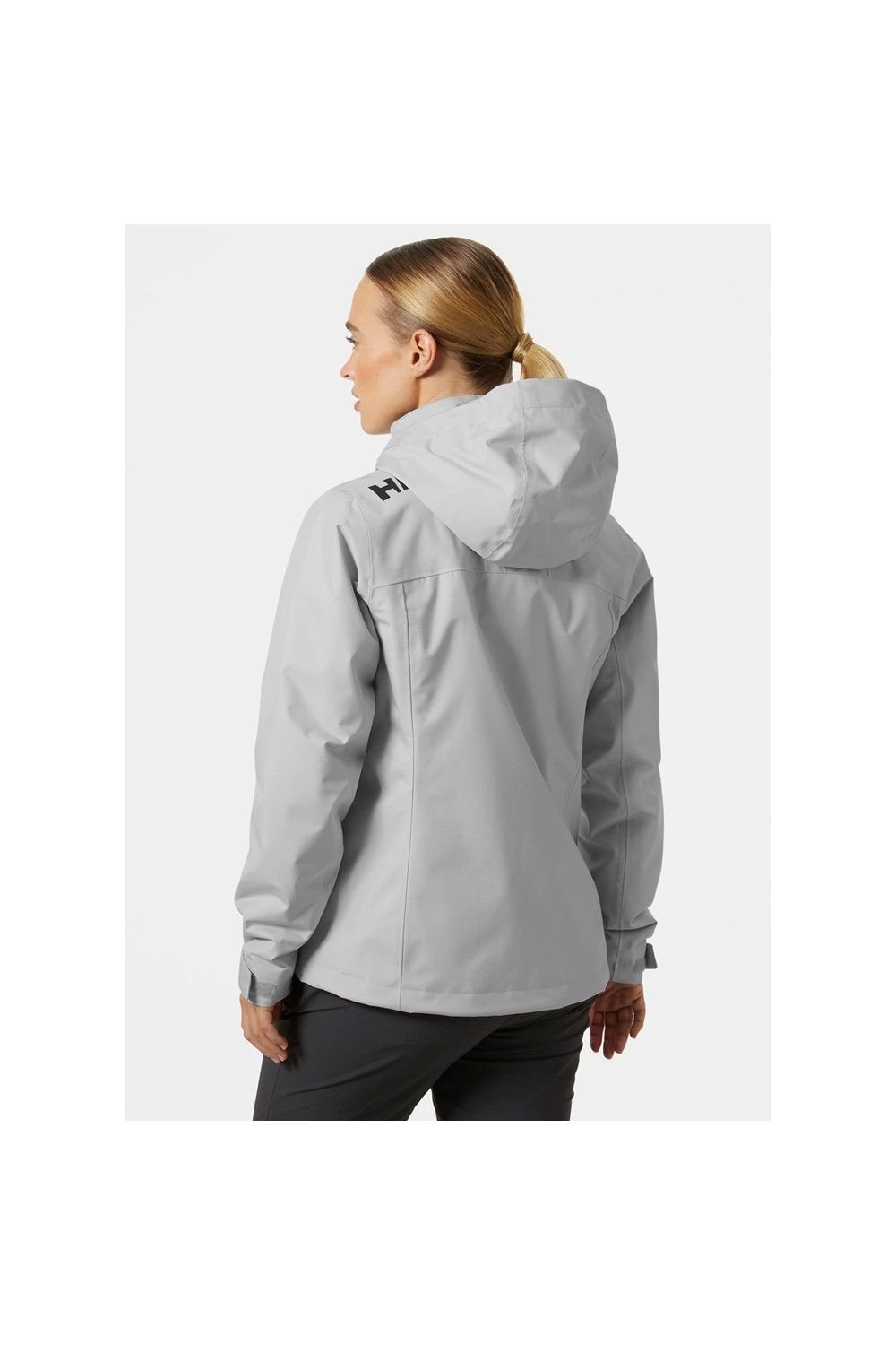 Helly Hansen Sport Helly Hansen Sport Women's Crew Hooded Midlayer Sailing Jacket 2.1 in Grey - 2