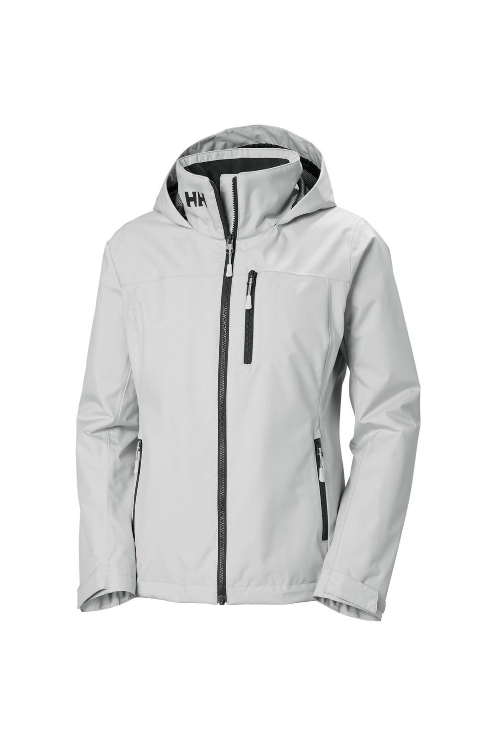 Helly Hansen Sport Helly Hansen Sport Women's Crew Hooded Midlayer Sailing Jacket 2.1 in Grey - 3