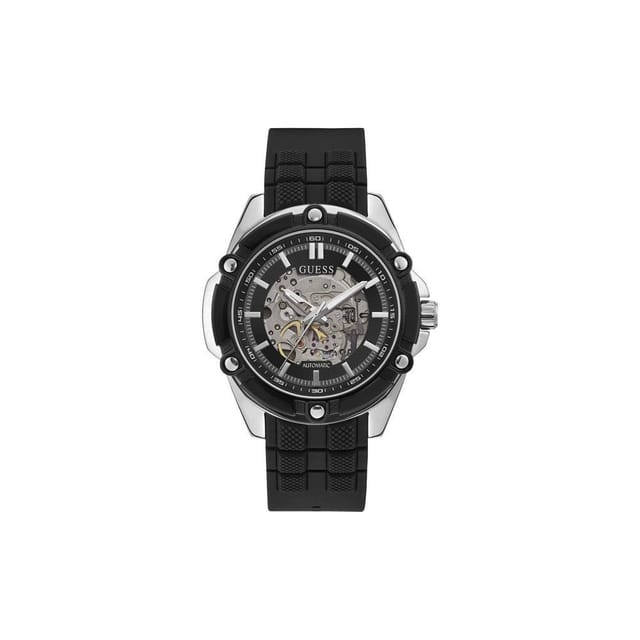 Guess Guess Men's GW0061G1 Bolt 47mm Automatic Watch in Black - 2