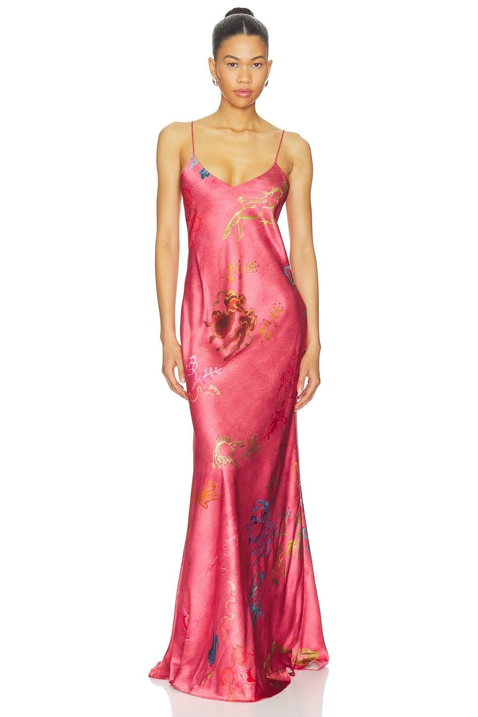 revolve Bias Slip Gown