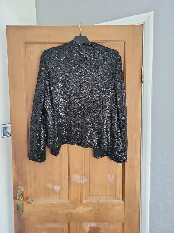 New Look New look sequin jacket size 14