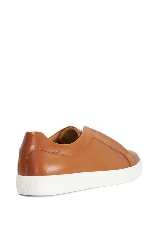 Dune London Dune London Men's 'Tylers' Leather Trainers in Blue - 3
