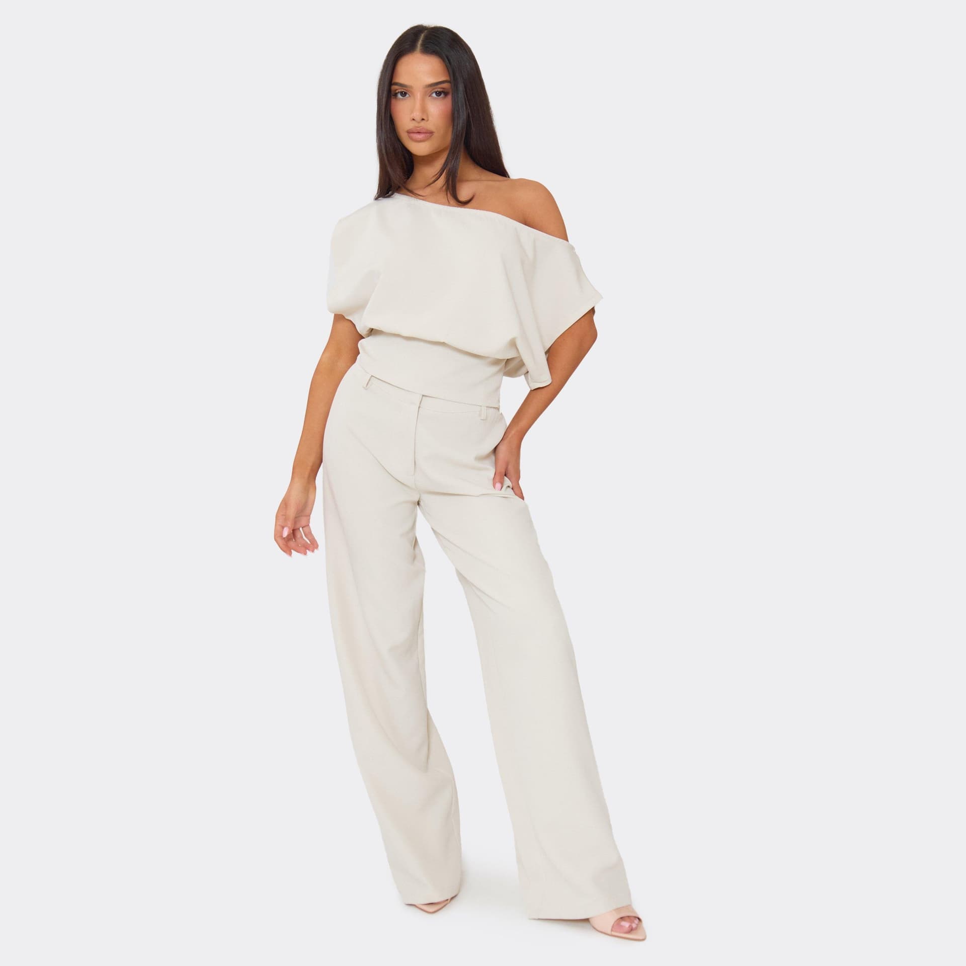 EGO EGO Ivory Tailored Trousers