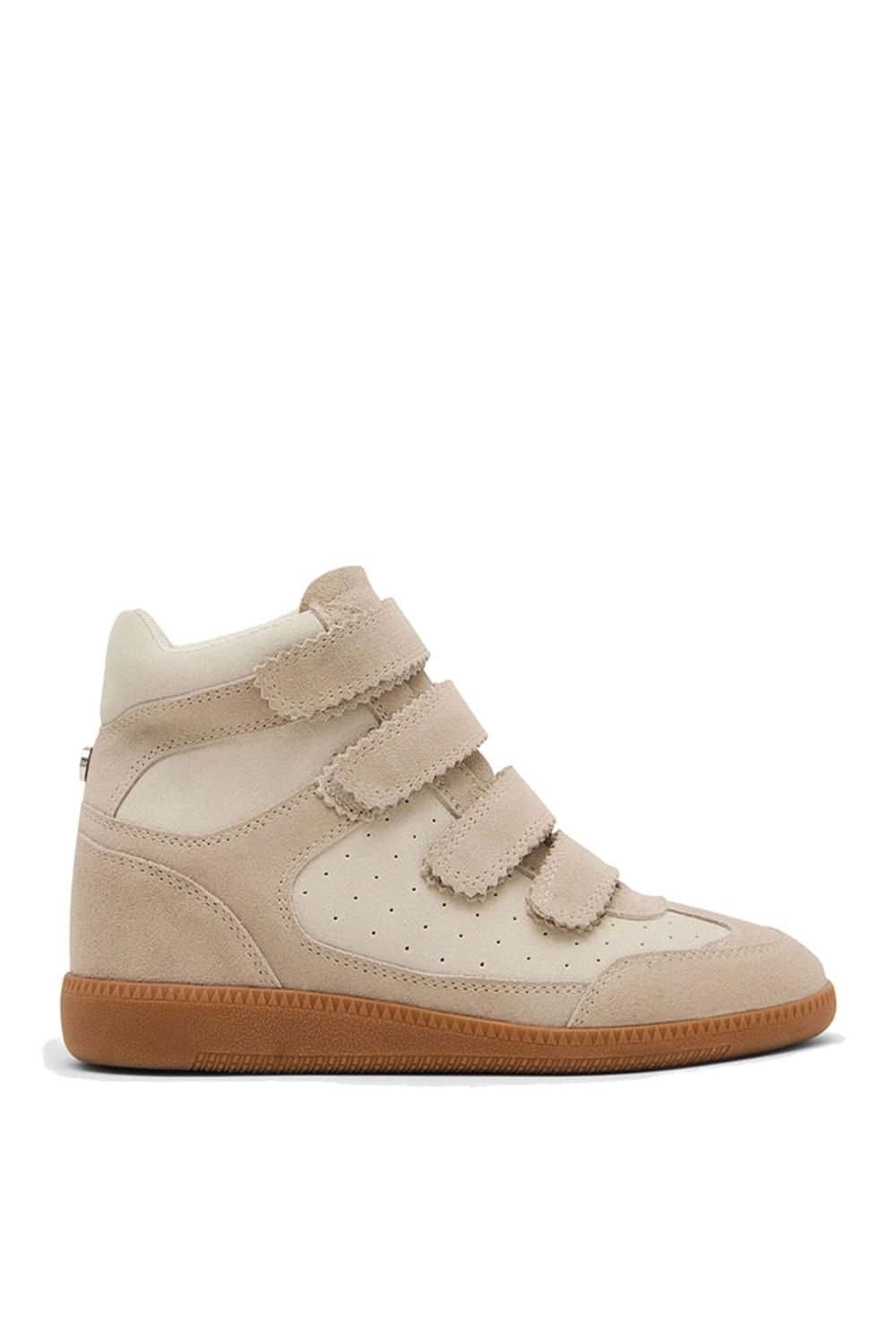 Steve Madden Steve Madden Beige Leather Trainers for Women