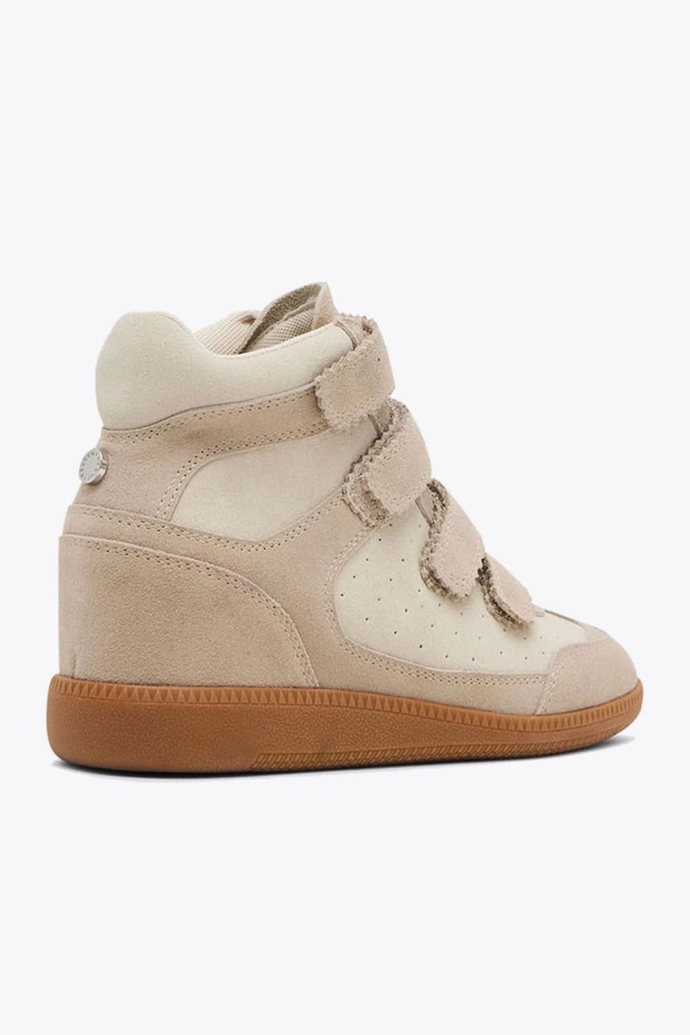 Steve Madden STEVE MADDEN Women's 'Mustang Trainer Beige' Leather Trainers in Beige - 4