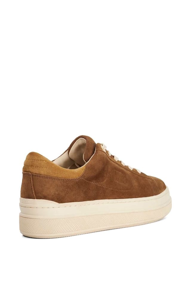 Dune London Dune London Women's 'Eden' Suede Trainers in Brown - 3
