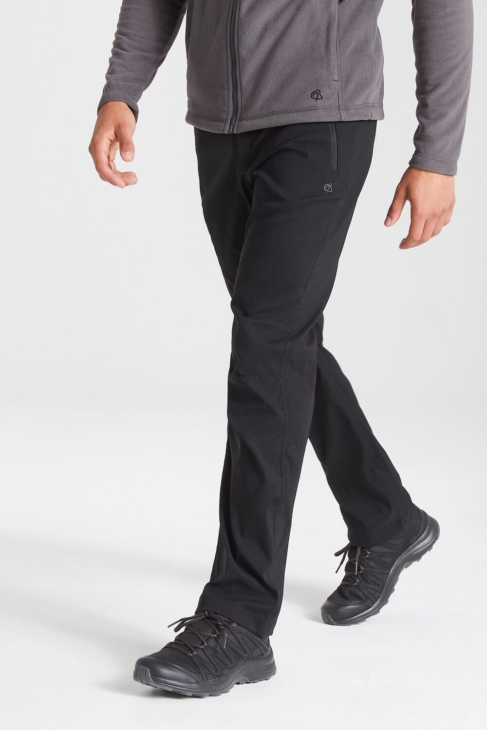 Craghoppers Craghoppers Men's 'Expert Kiwi Pro' Stretch Trousers in Black - 2