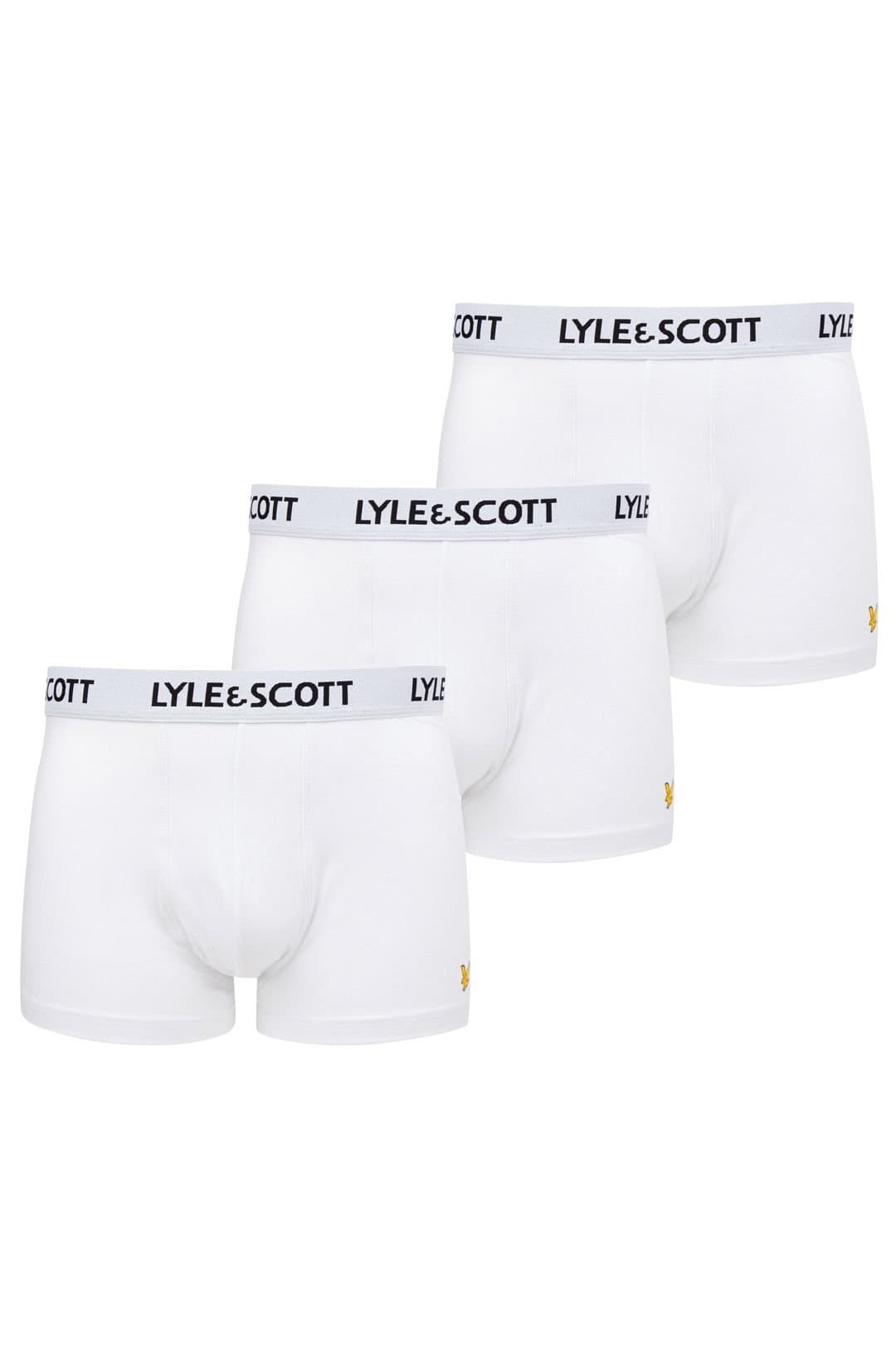Lyle & Scott Lyle & Scott Men's Barclay 3 Pack Underwear Bright White