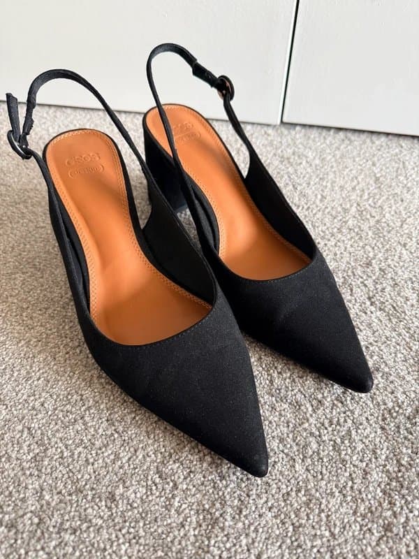 ASOS Design ASOS design black sling-backs 8