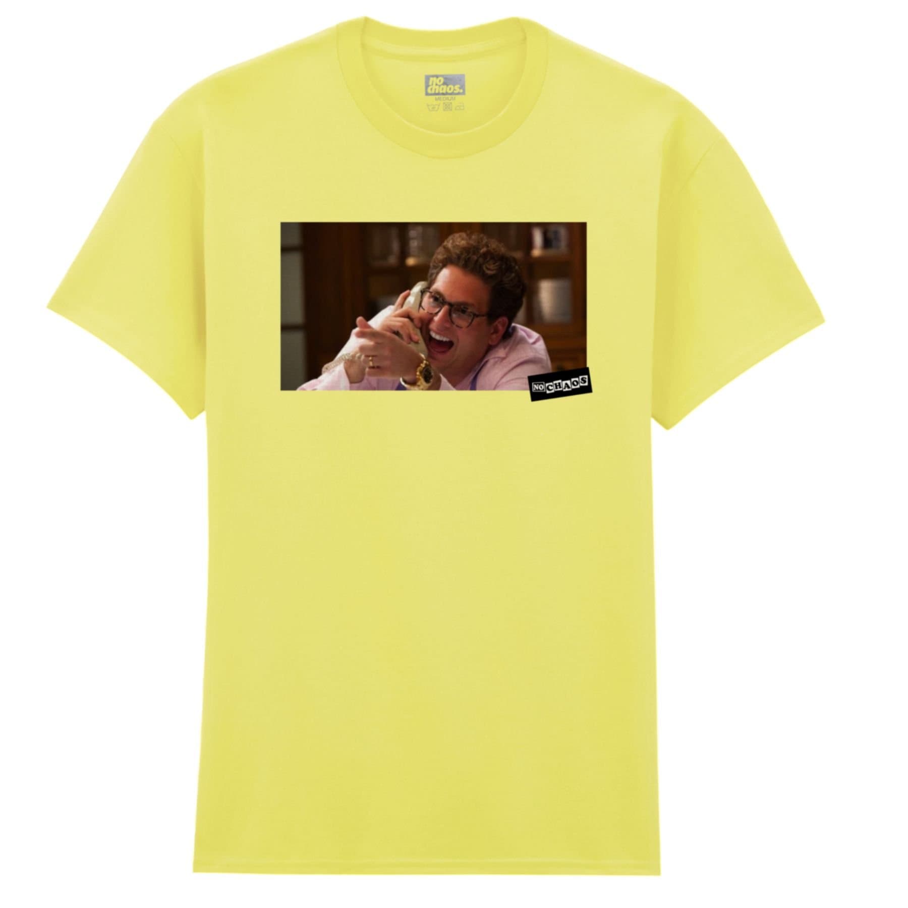 No Chaos No Chaos Men's Ludes T-Shirt in Yellow