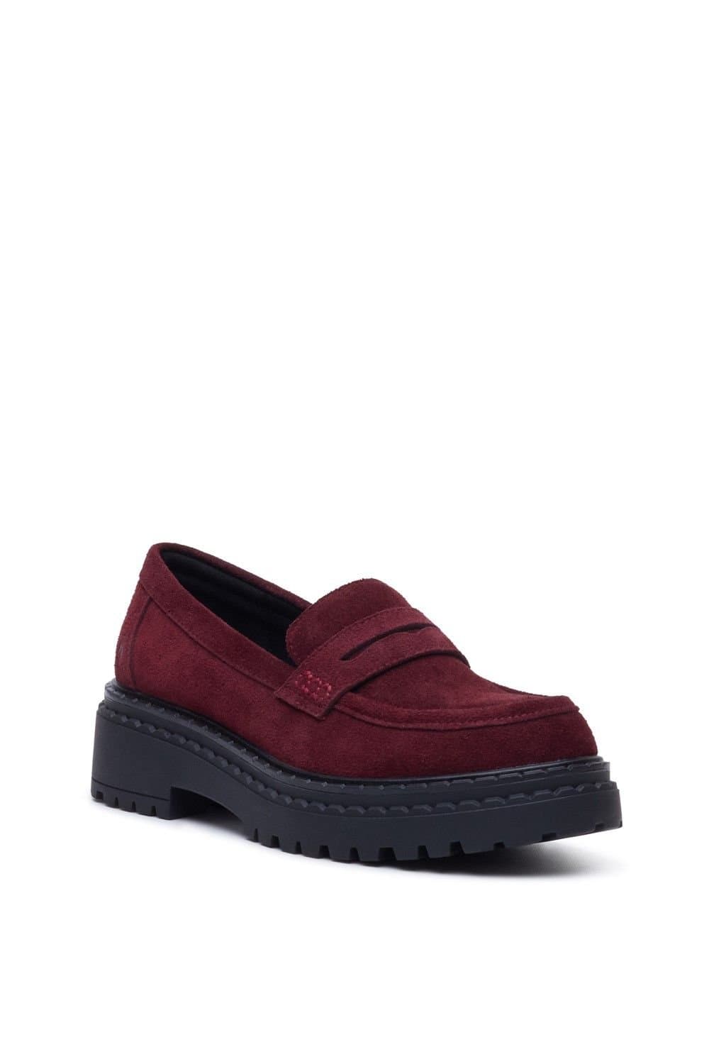 Hush Puppies Hush Puppies Women's Odessa Loafer in Wine
