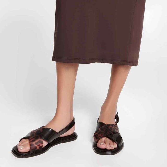 Melissa Shoes Melissa Shoes Women's Cleo Sandal in Brown - 2
