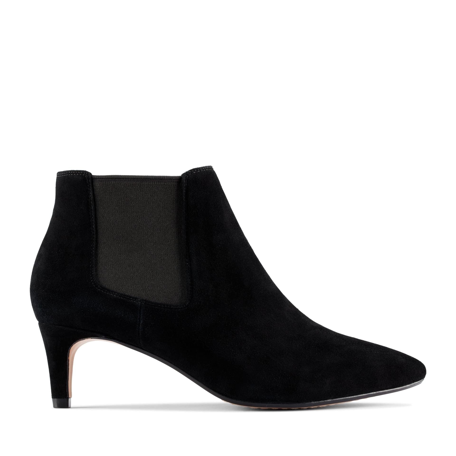 Clarks Clarks Women's Laina 55 Boot 2 Black Suede Ankle Boots