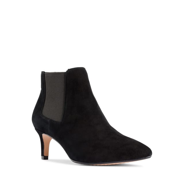 Clarks Clarks Women's Laina 55 Boot 2 Black Suede Ankle Boots - 2