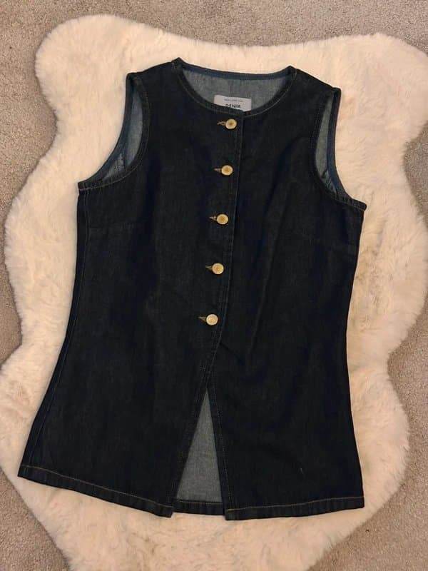 New Look New Look Denim waistcoat