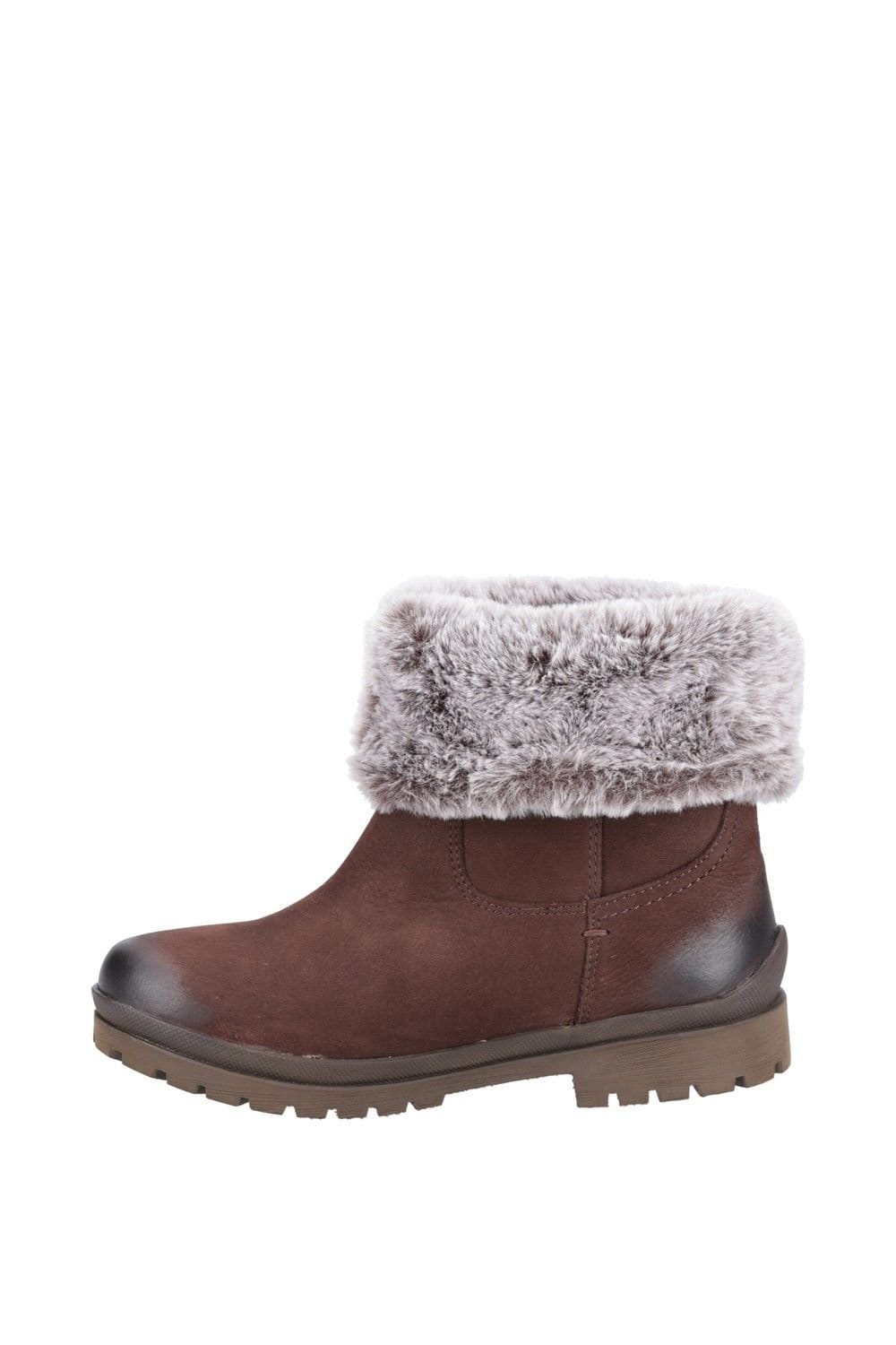 Hush Puppies Hush Puppies Women's 'Alice' Ankle Boots in Brown - 4