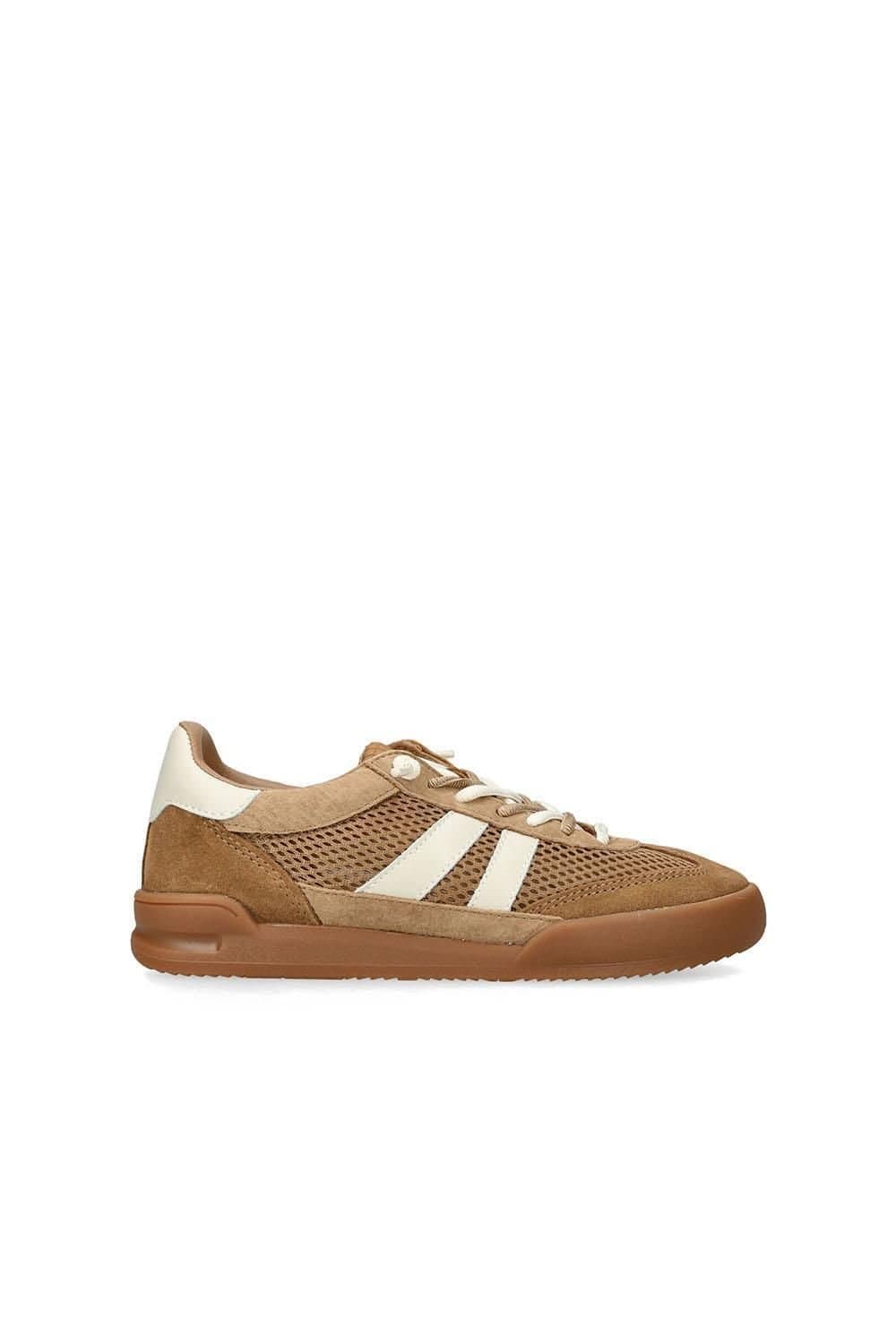 Steve Madden STEVE MADDEN Women's 'Verdict Tan Suede' Suede Leather Trainers