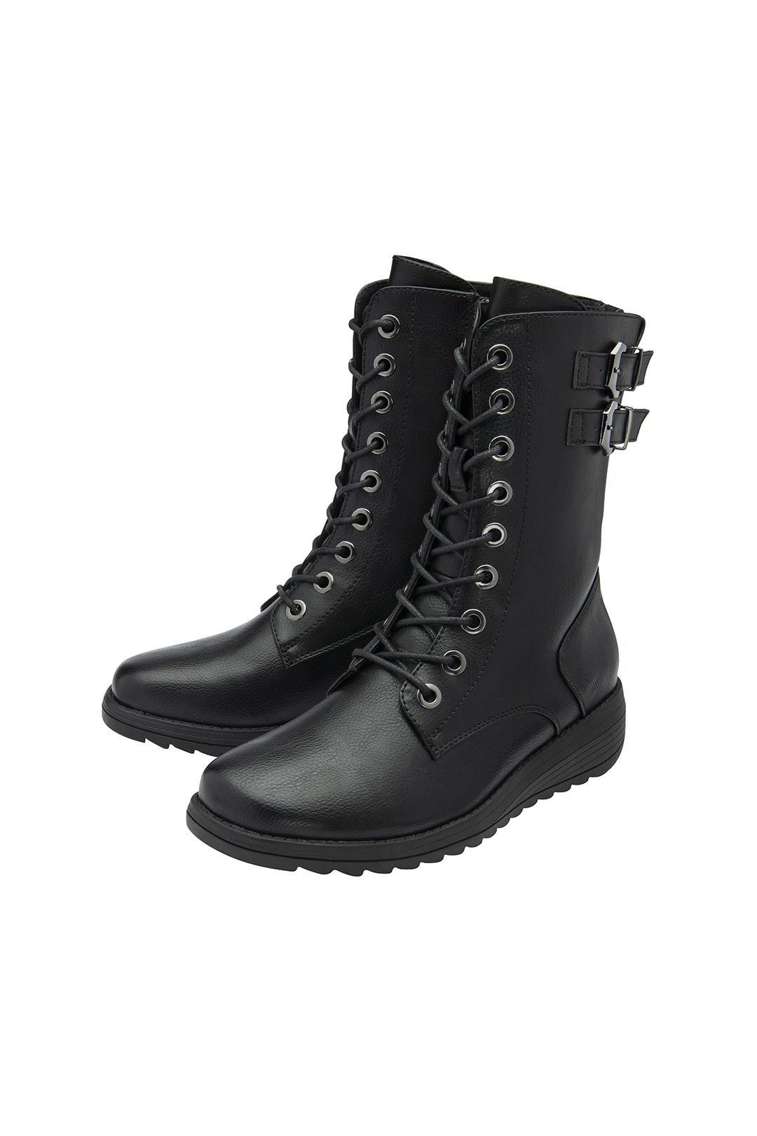 Lotus Lotus Women's Black 'Valberg' Zip-Up Boots - 2