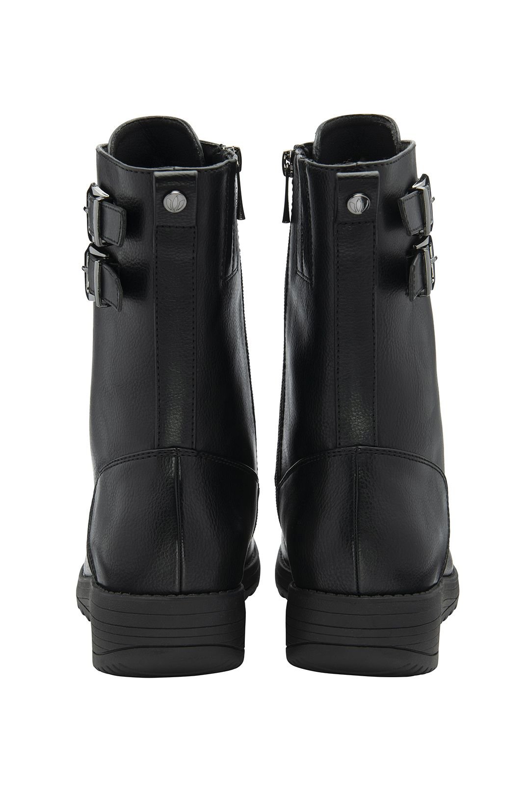 Lotus Lotus Women's Black 'Valberg' Zip-Up Boots - 3