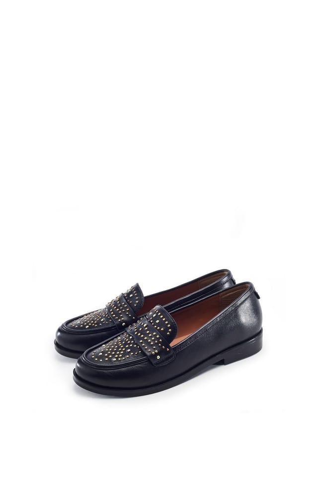 Moda In Pelle Moda In Pelle Women's 'Feona' Leather Brogues in Black - 2