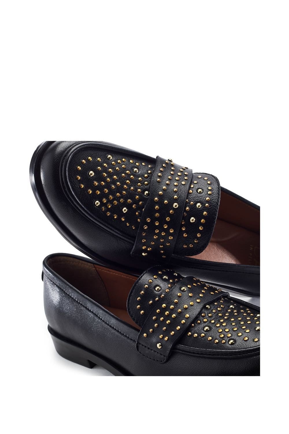 Moda In Pelle Moda In Pelle Women's 'Feona' Leather Brogues in Black - 4