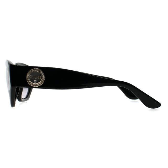 Guess Guess Women's Oval Shiny Black Grey Gradient GF6164 - 3