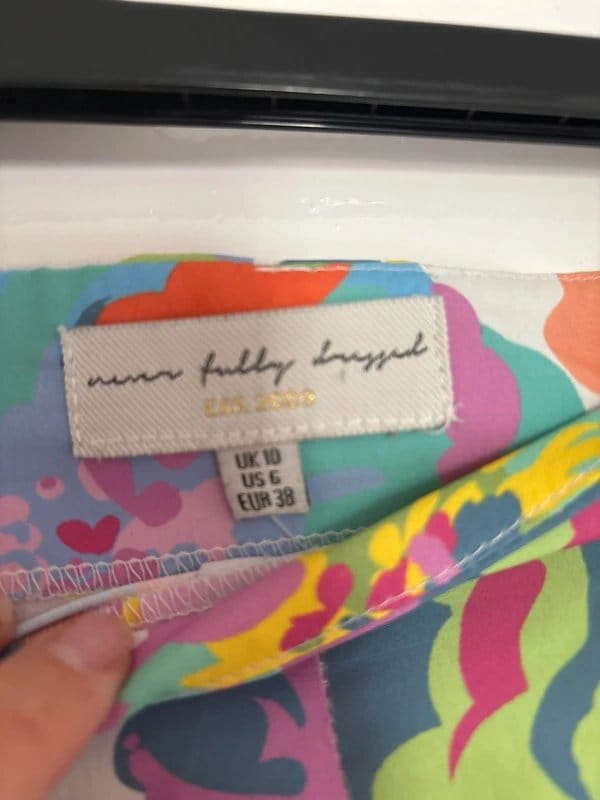 Never Fully Dressed Never Fully Dressed Wide Leg light floral mix trousers - 1