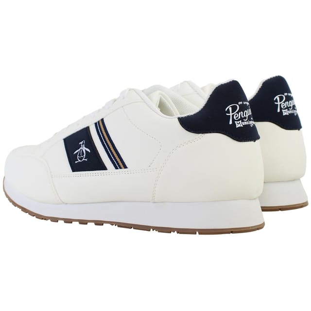 Penguin Penguin Men's Bremen White Trainers - 2