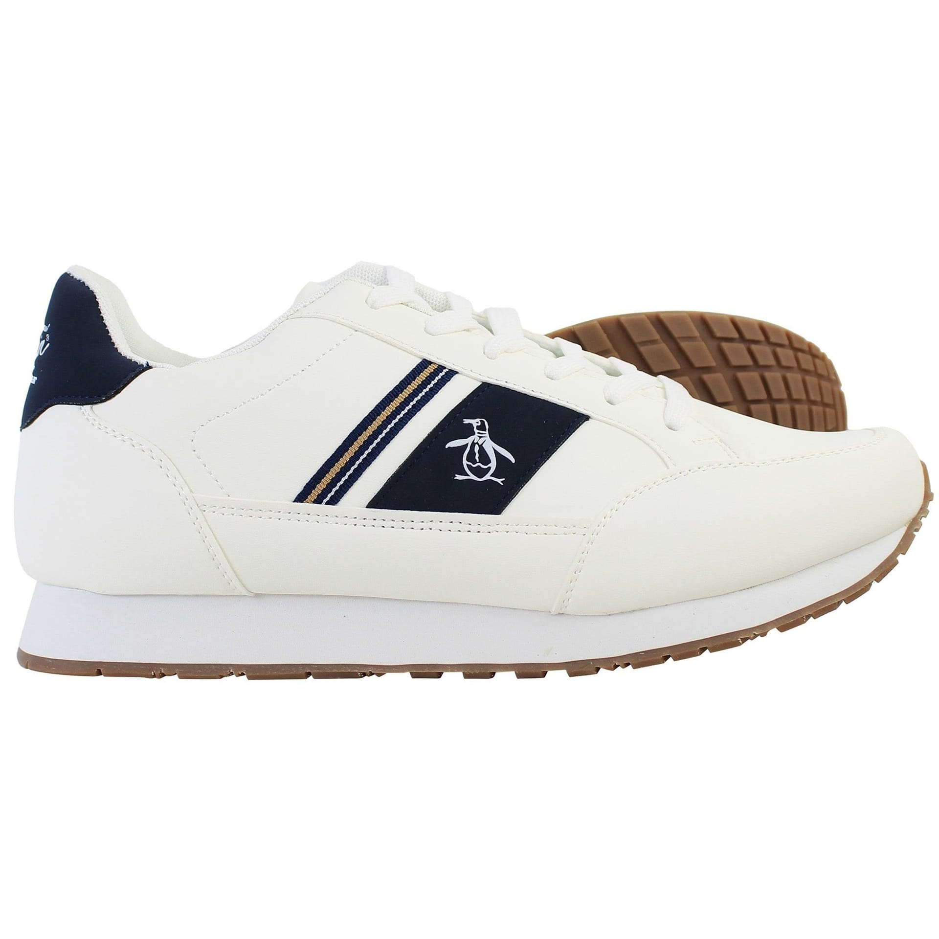 Penguin Penguin Men's Bremen White Trainers - 4