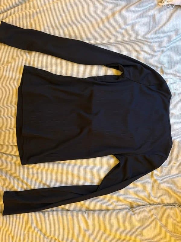 New Look New Look Black Ruched Top