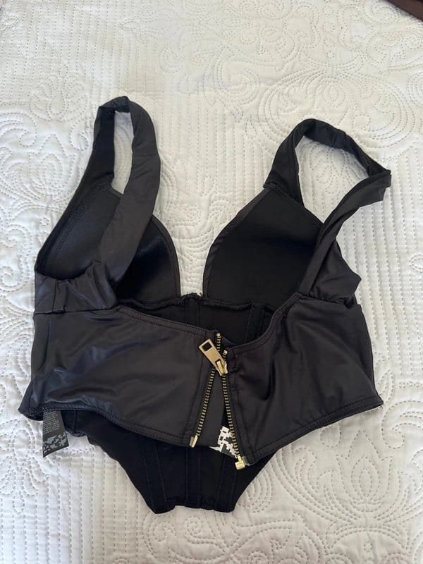ASOS Black Silk Corset
