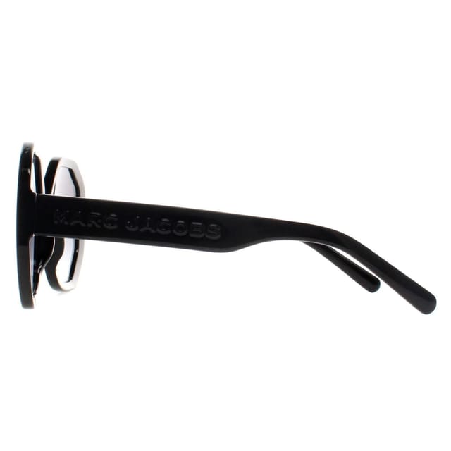 Marc Jacobs Marc Jacobs Women's Round Shiny Black Dark Grey Gradient MARC 659/S - 3