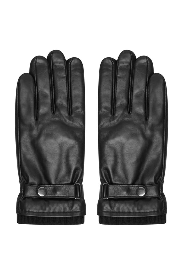 Barneys Originals Barneys Originals Men's Gift Boxed Real leather Gloves in Black - 2