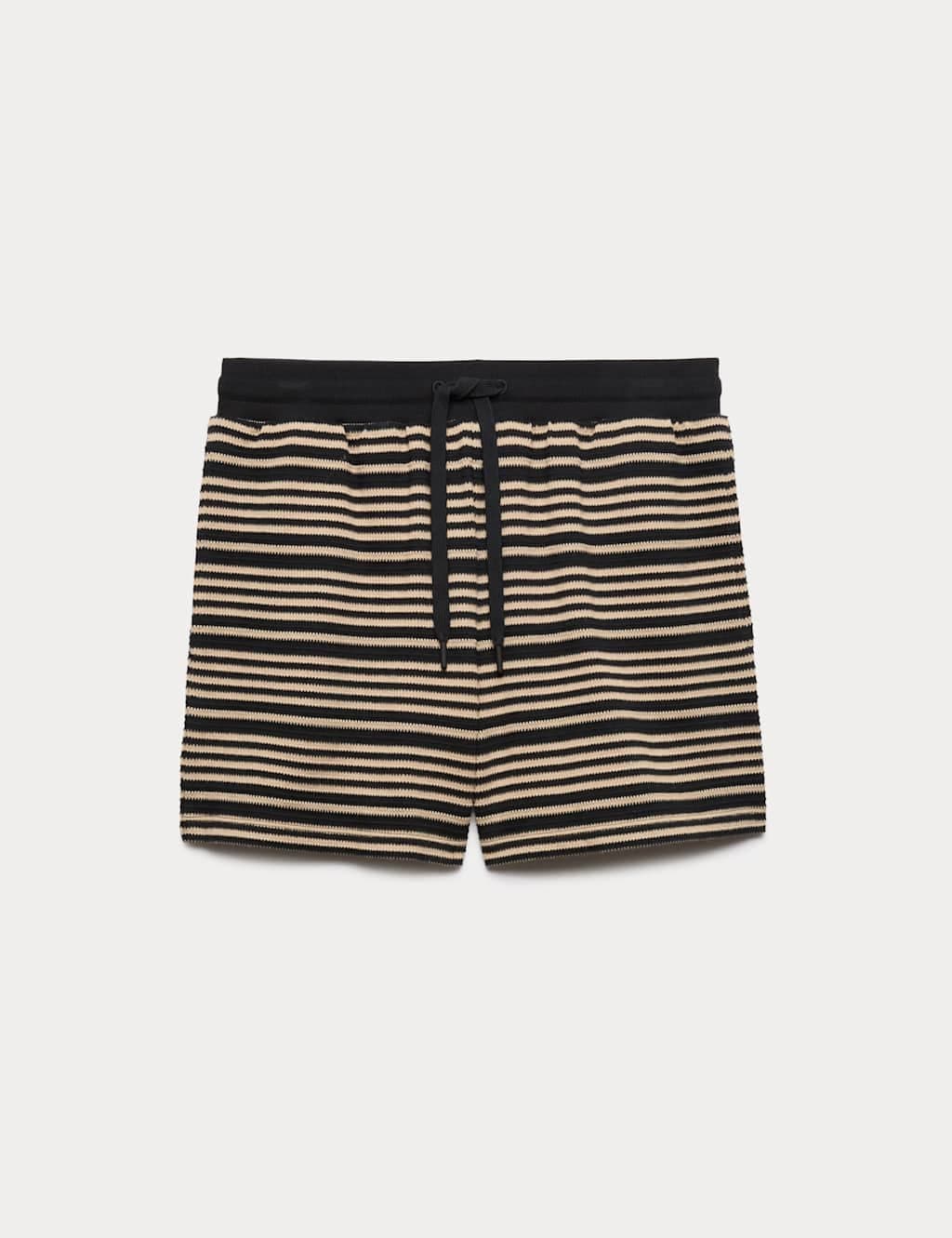 Marks & Spencer M&S Cotton Rich Variegated Stripe Shorts
