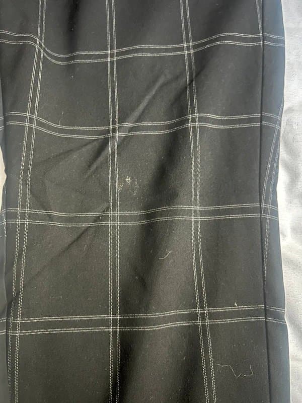 Bershka Black fit trousers