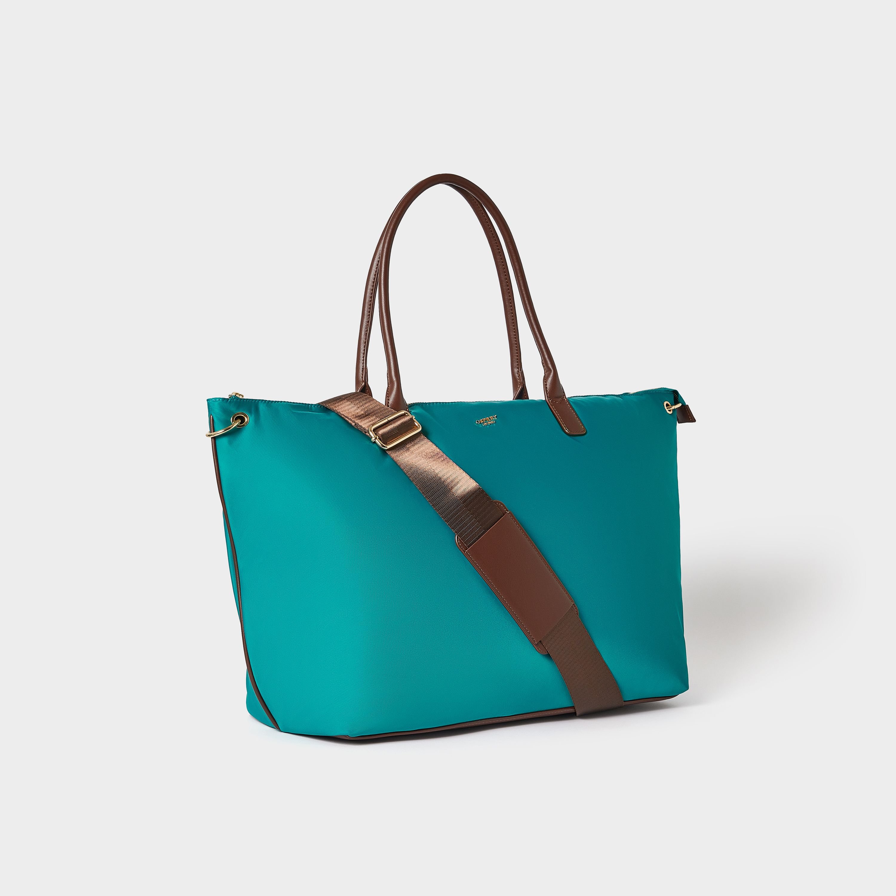 OSPREY LONDON OSPREY LONDON Women's The Voyage Nylon Weekender Bag in Teal - 2
