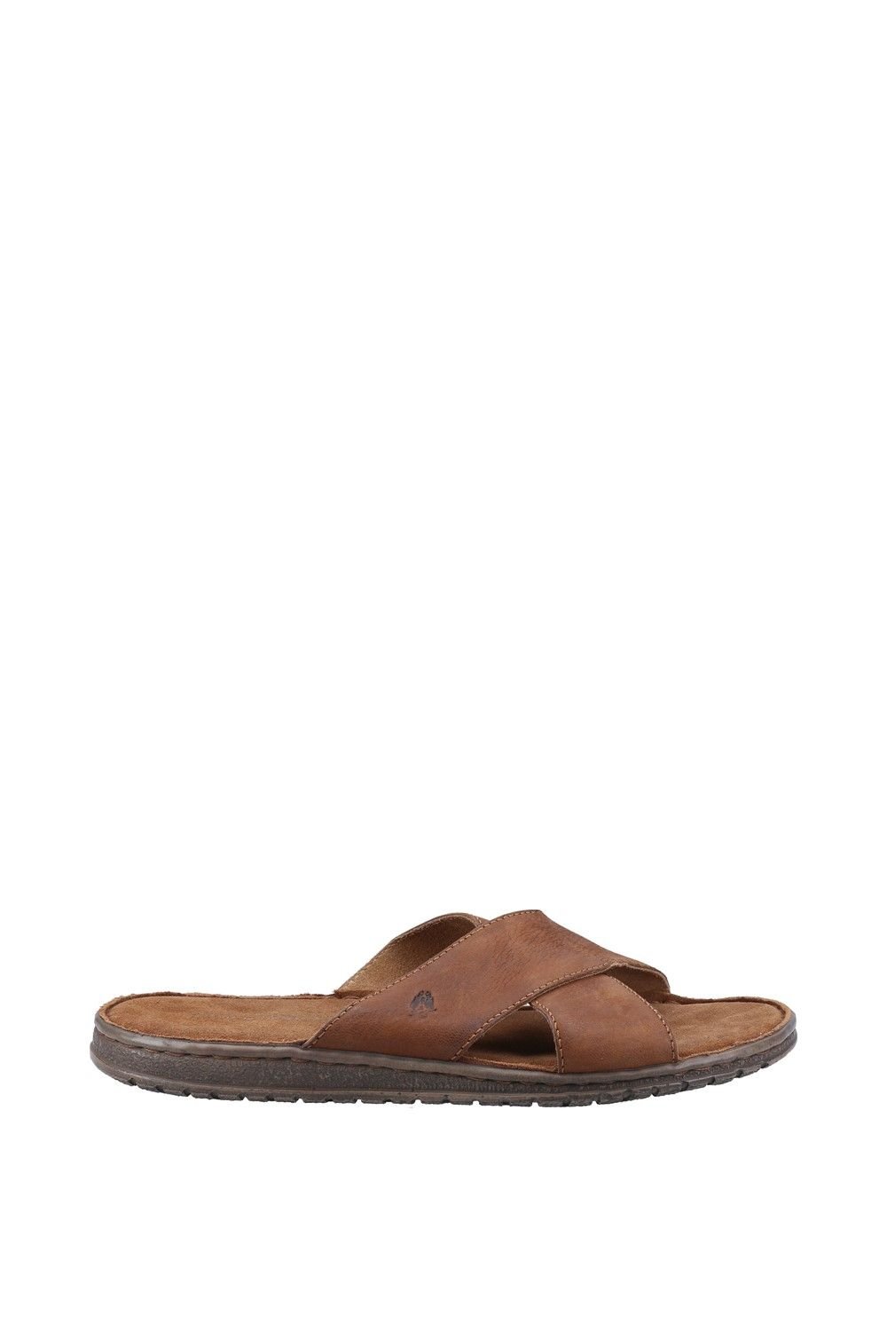 Hush Puppies Hush Puppies Men's Nile Cross Over Sandal in Brown - 4