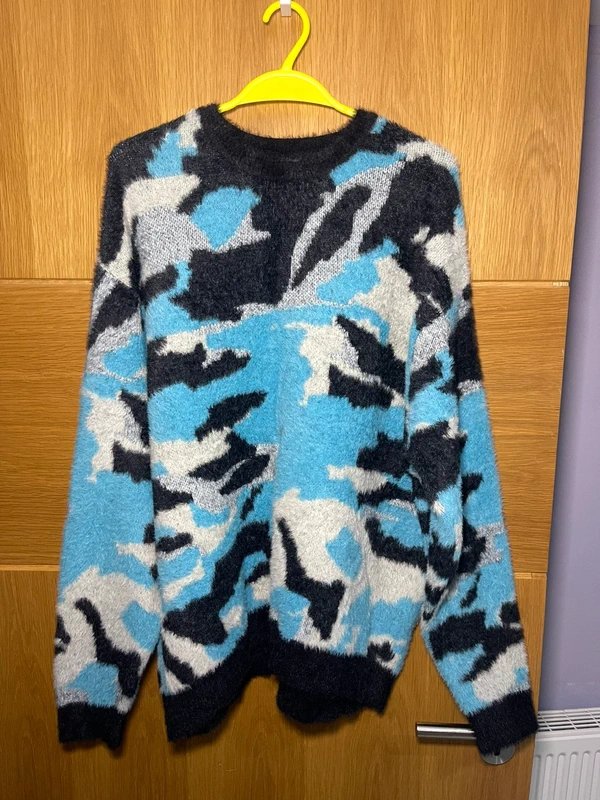 ASOS Design Multi colour knit boxy fit jumper - 1