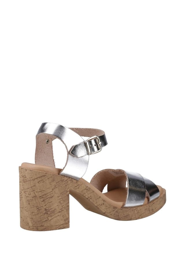 Hush Puppies Hush Puppies Women's Georgia Cork Sandal in Silver - 2
