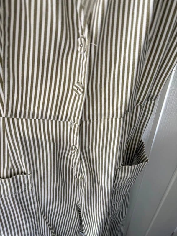 ASOS Asos striped jumpsuit