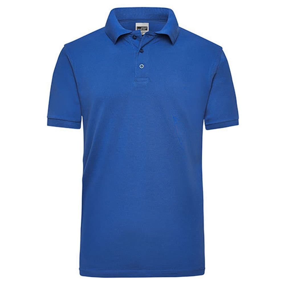 James and Nicholson James and Nicholson Men's Workwear Polo Shirt in Blue