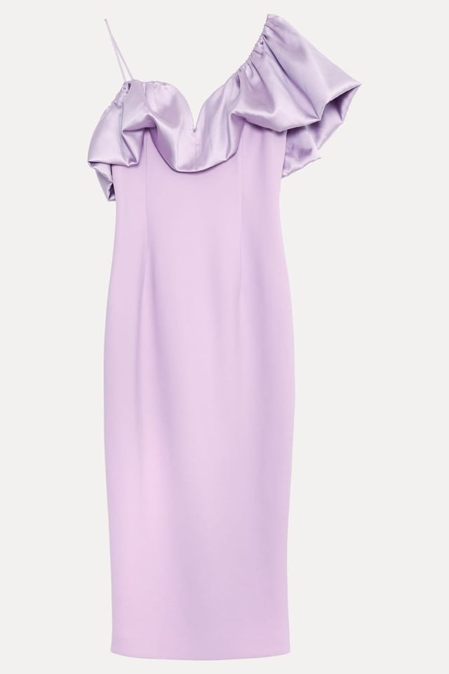 Phase Eight Phase Eight Women's Onessa Midi Dress in Pale Lilac - 2