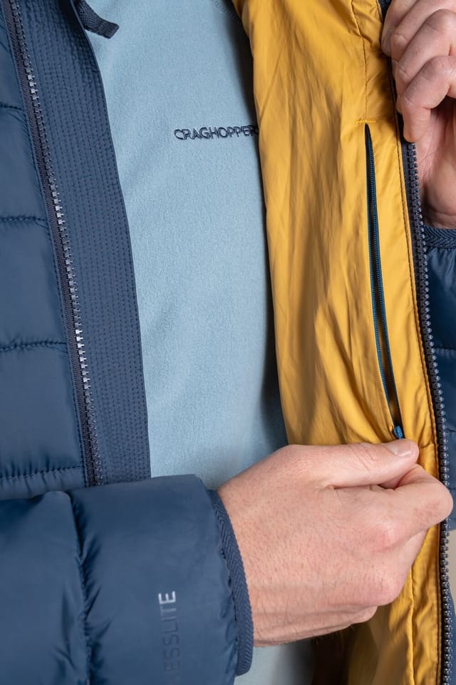 Craghoppers Craghoppers Men's National Trust Dalesway Insulating Water Repellent Jacket in Navy - 3