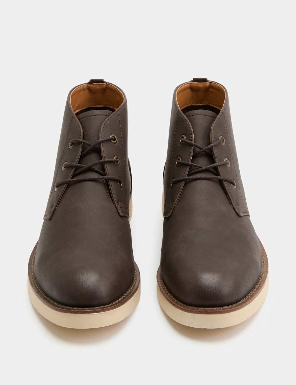 Marks & Spencer M&S Desert Boots Dark Brown