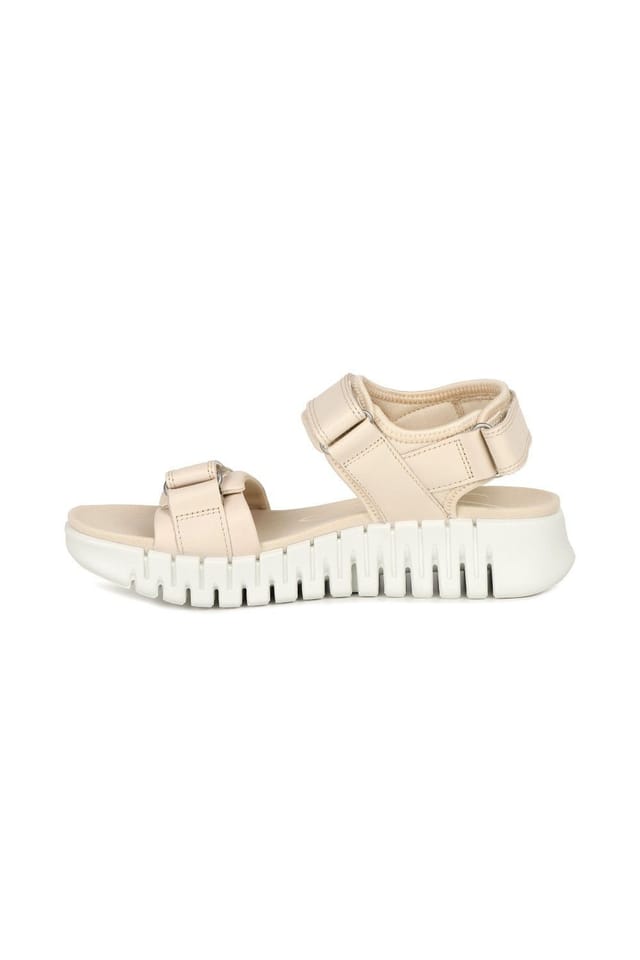 ECCO Ecco Women's 'Gruuv Sol' Sandals in Cream - 2