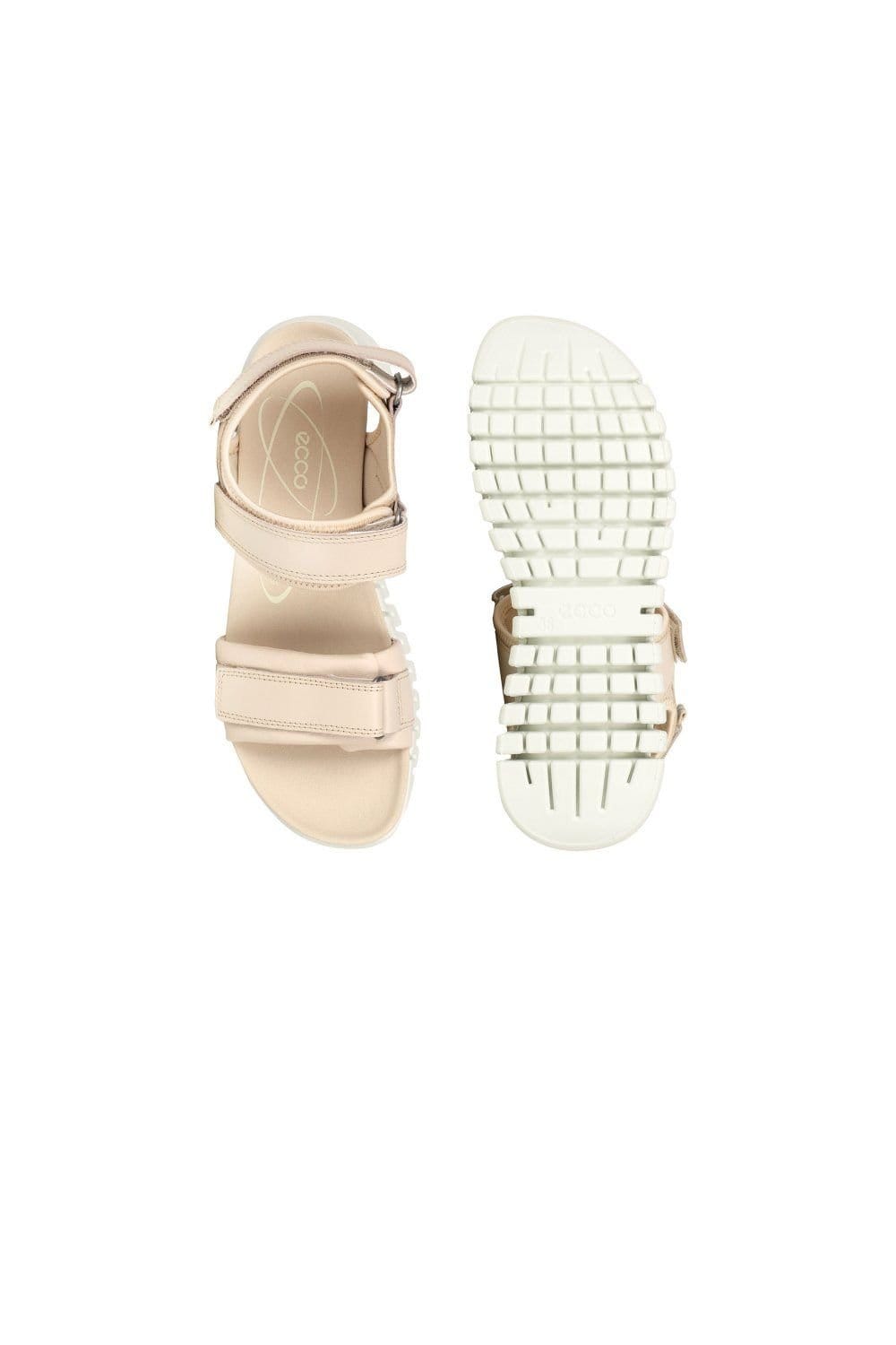 ECCO Ecco Women's 'Gruuv Sol' Sandals in Cream - 4